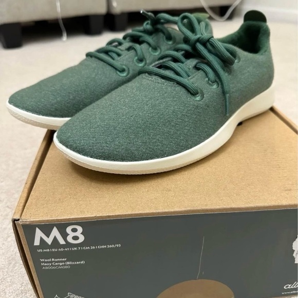 All Birds Other - All Birds Wool Runners Hazy Cargo Size 8